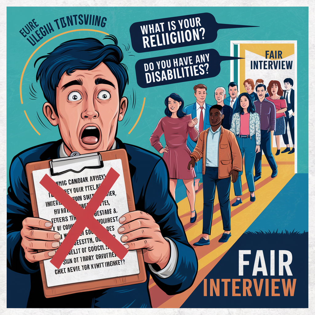 Lire la suite à propos de l’article Illegal Interview Questions: What Employers Can’t Ask and Why